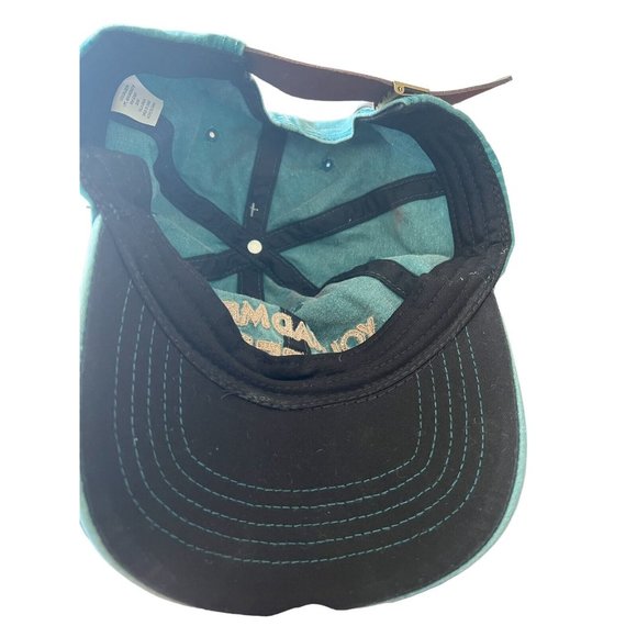 You Had Me At Coffee Cap Hat Adult Adiustable Green Discolored 100% Cotton NEW - Picture 5 of 5